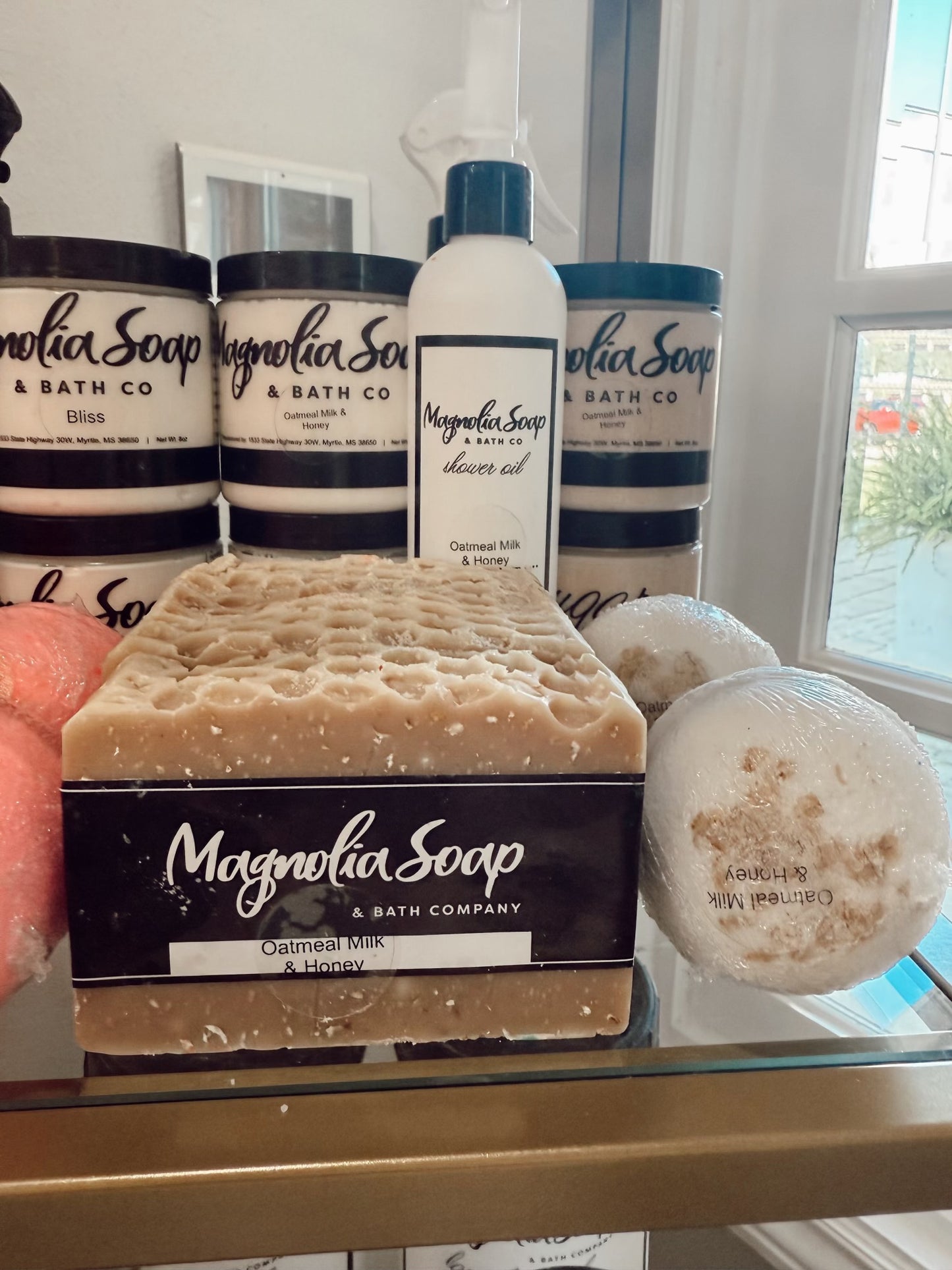 Oatmeal Milk & Honey Bath Products