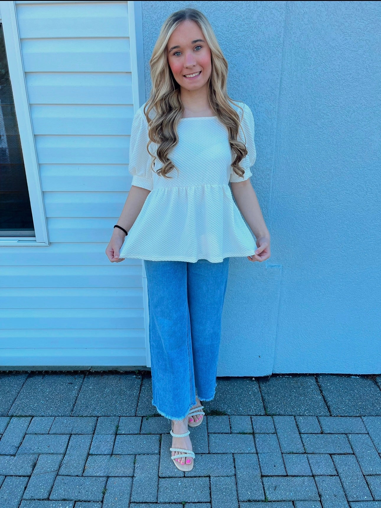 Ivory Bliss Blouse