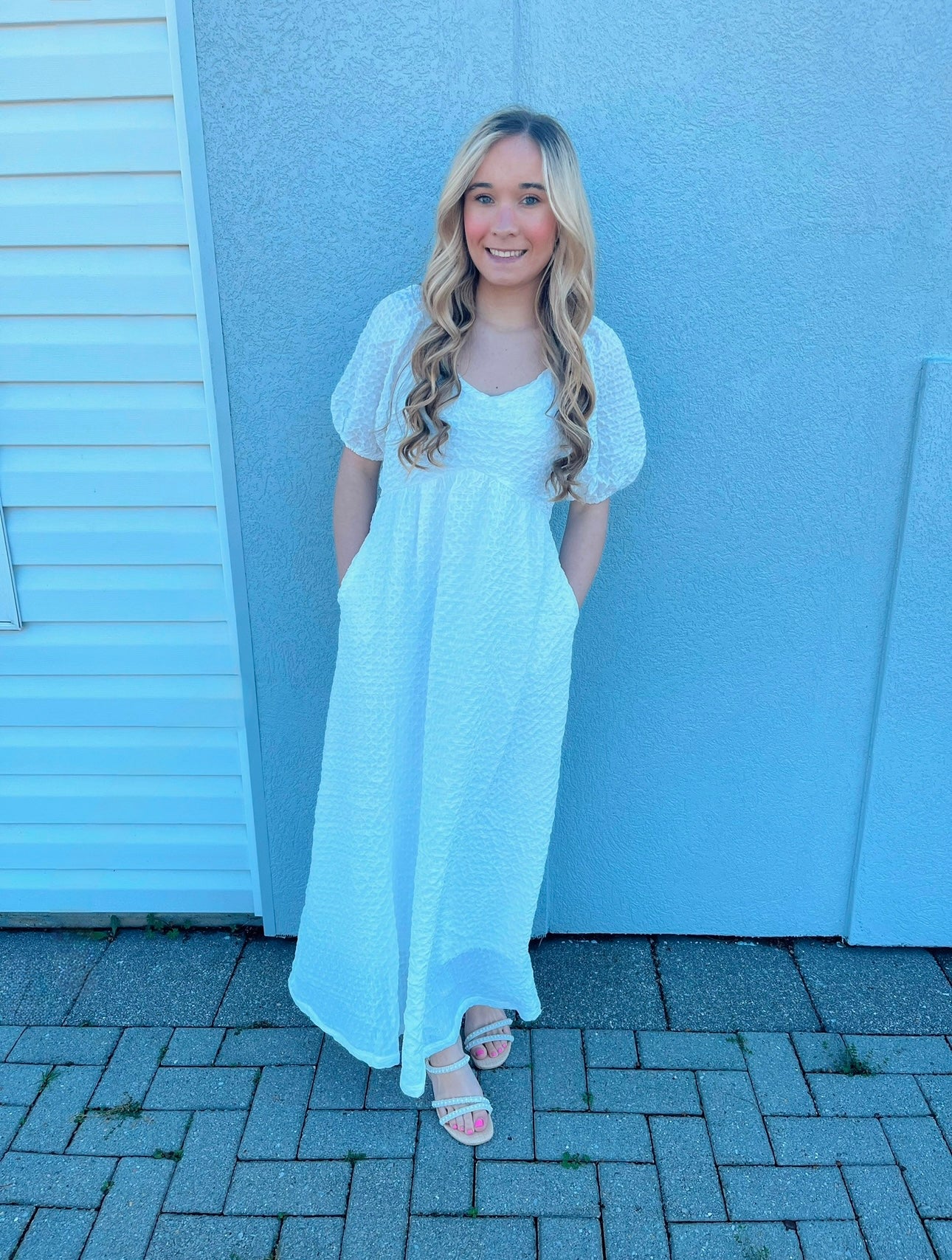 Quilted in Paradise Dress