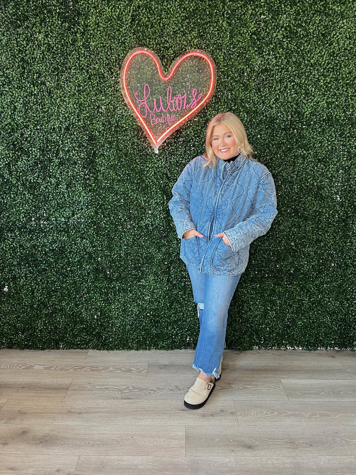 The Denim Daisy Jacket