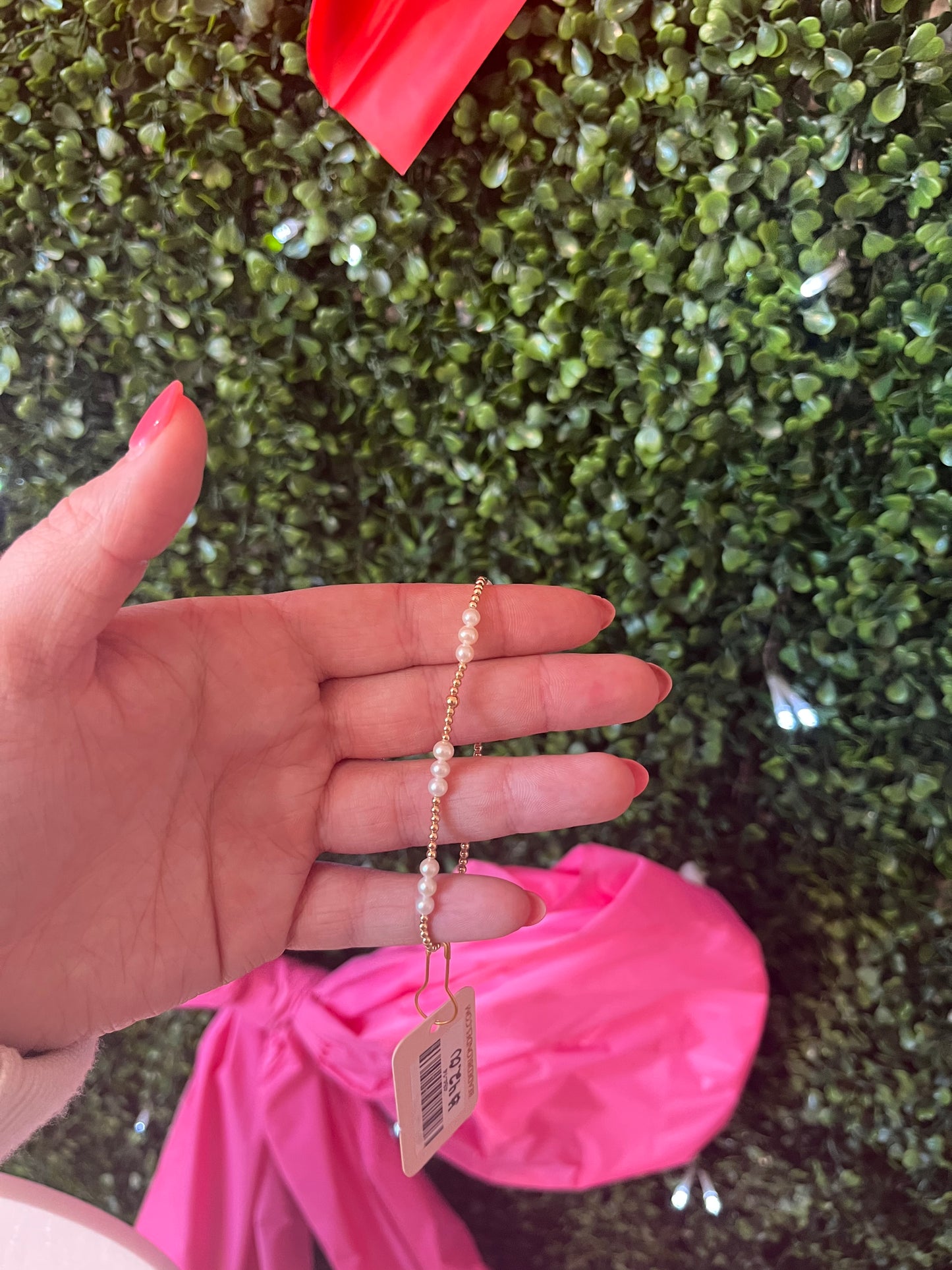 BB ILY Pearl Bracelet