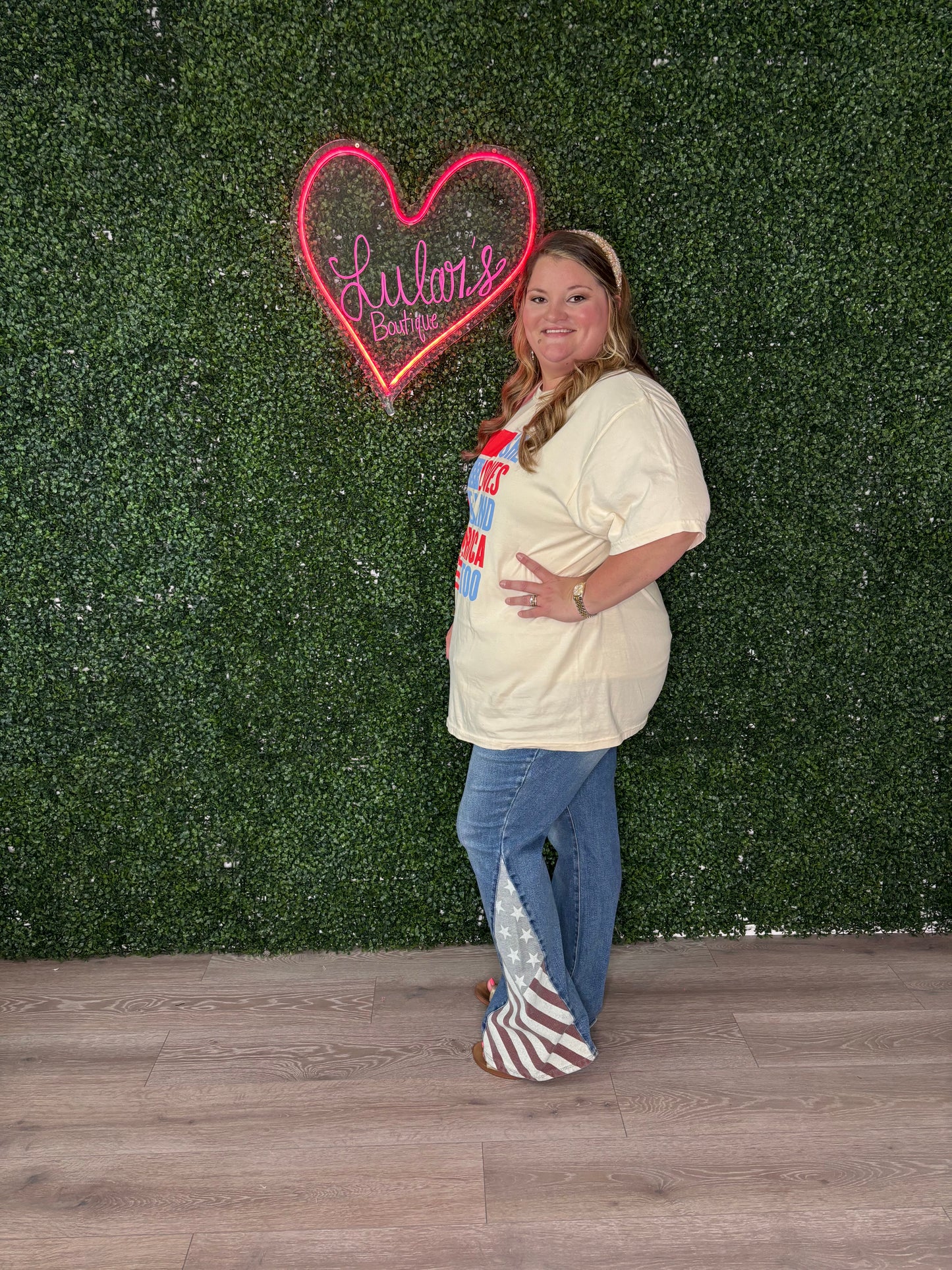 JB HW America Flag Flare