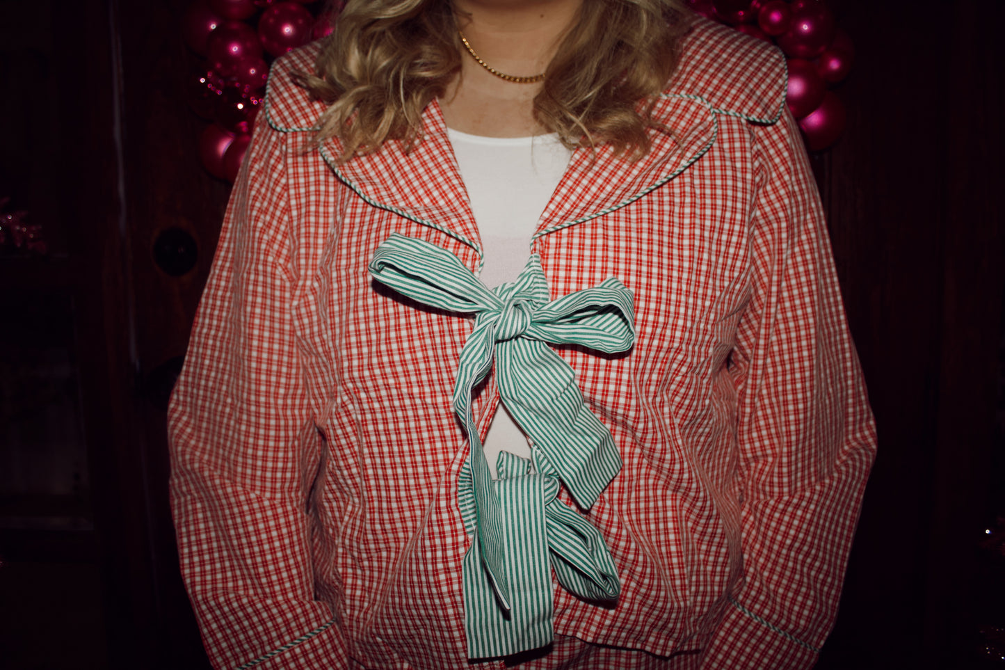 Holly Jolly Bows Pajamas