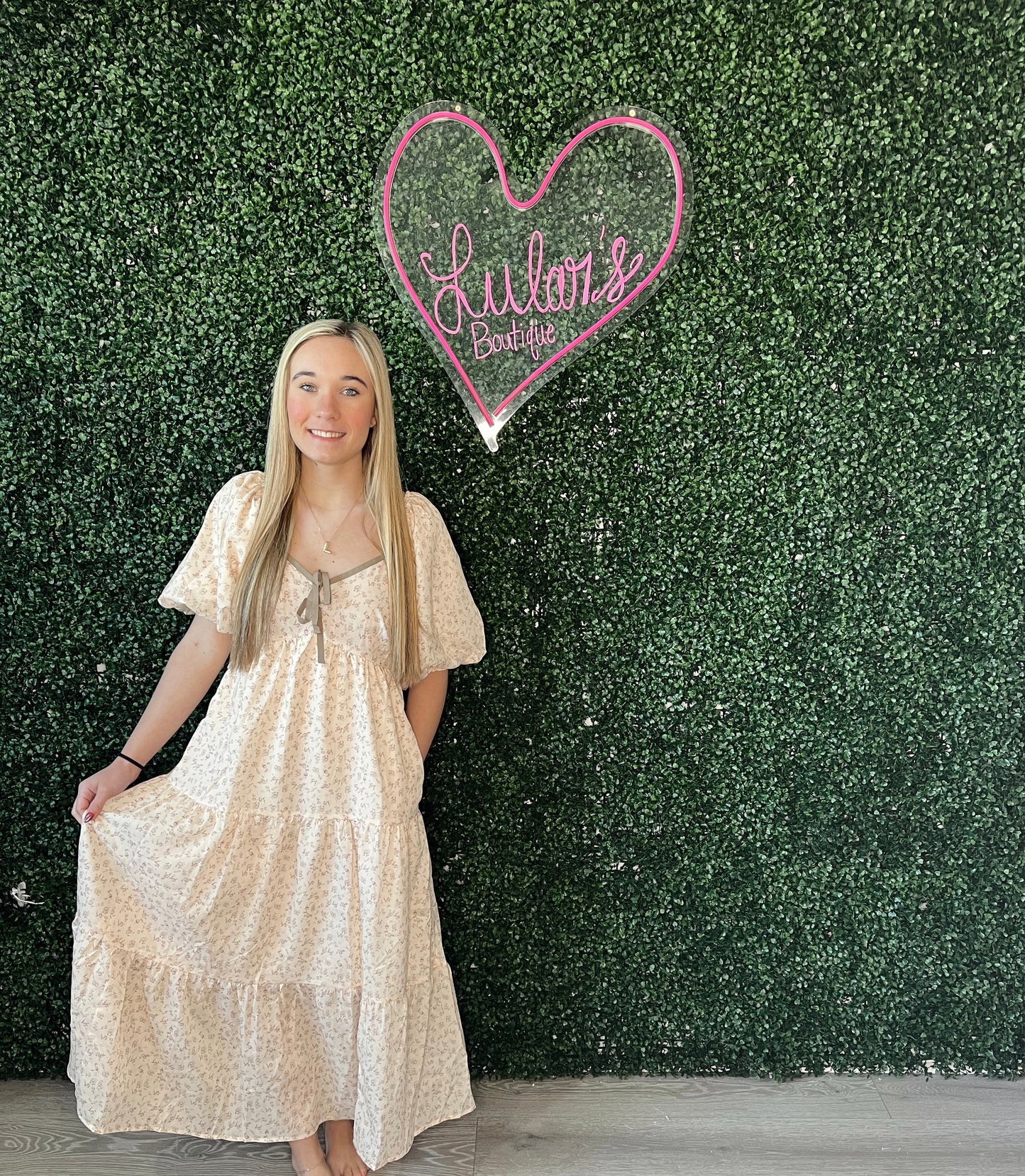 Boho Bliss Floral Dress