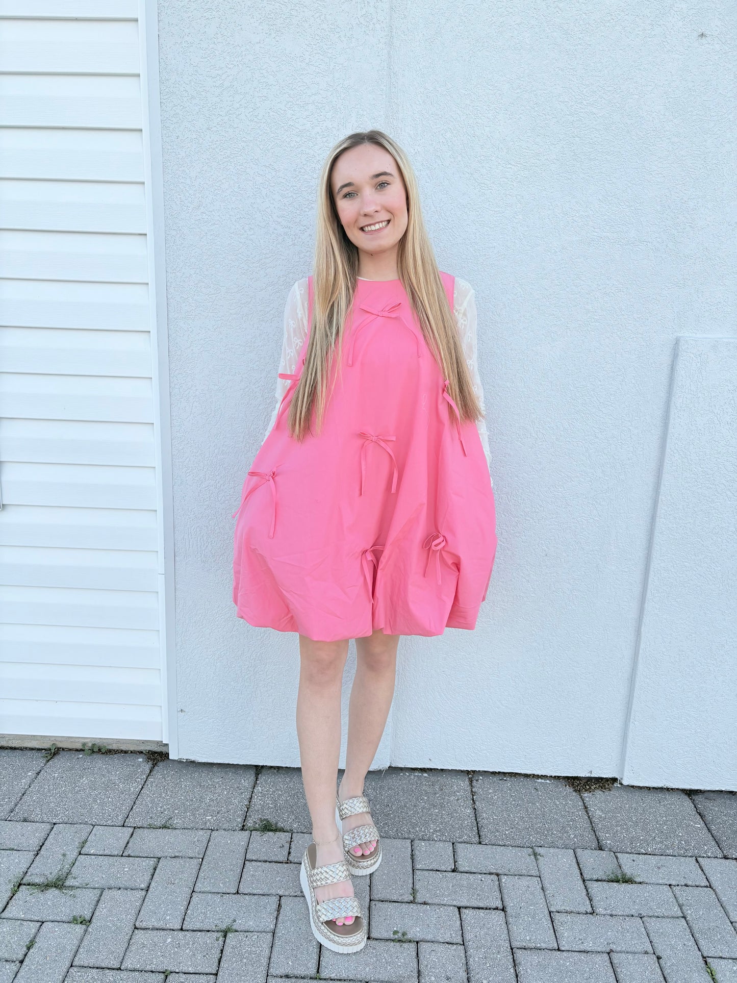Blushing Bows Dress
