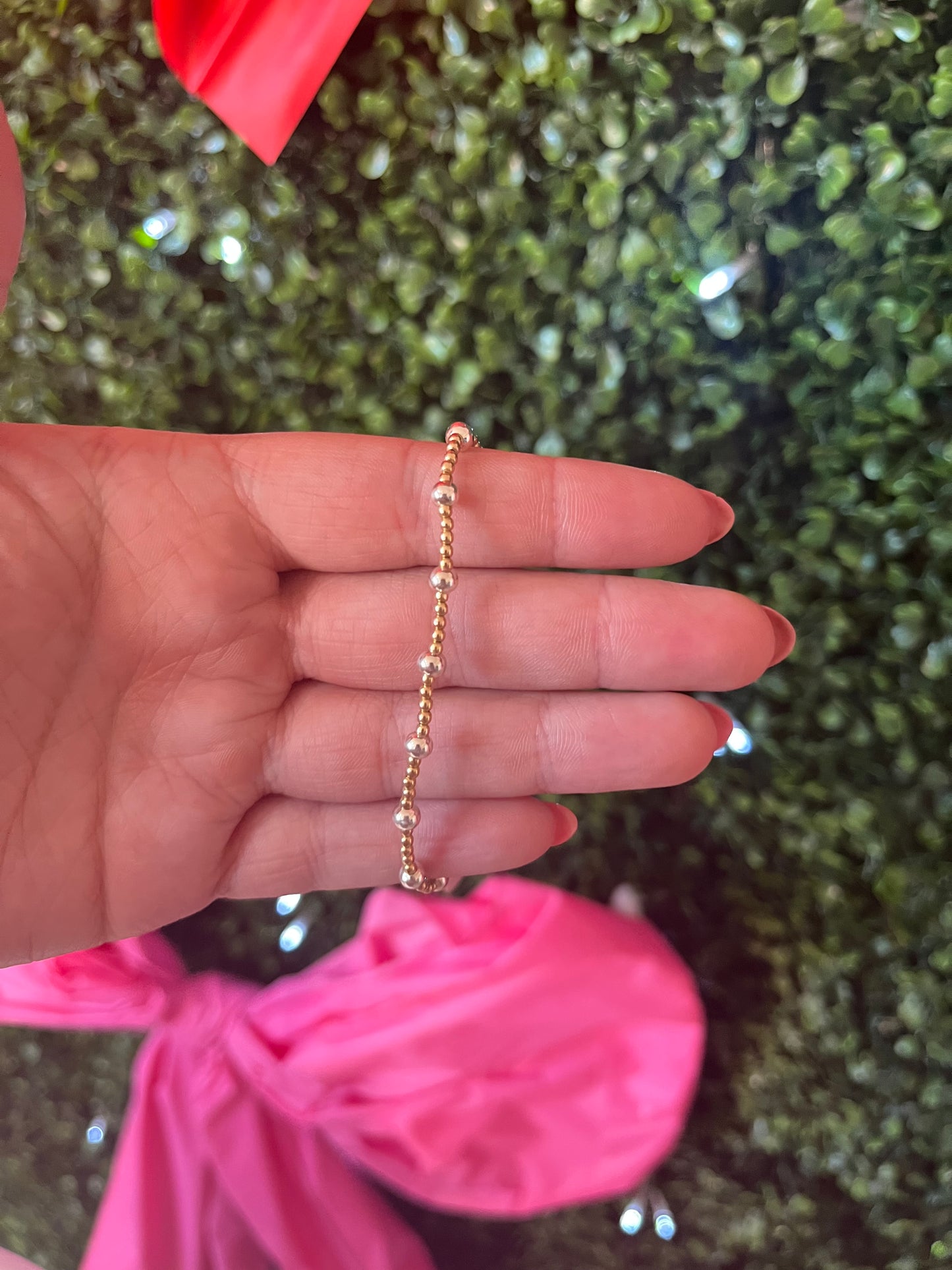 BB Olive Bracelet Gold+Silver