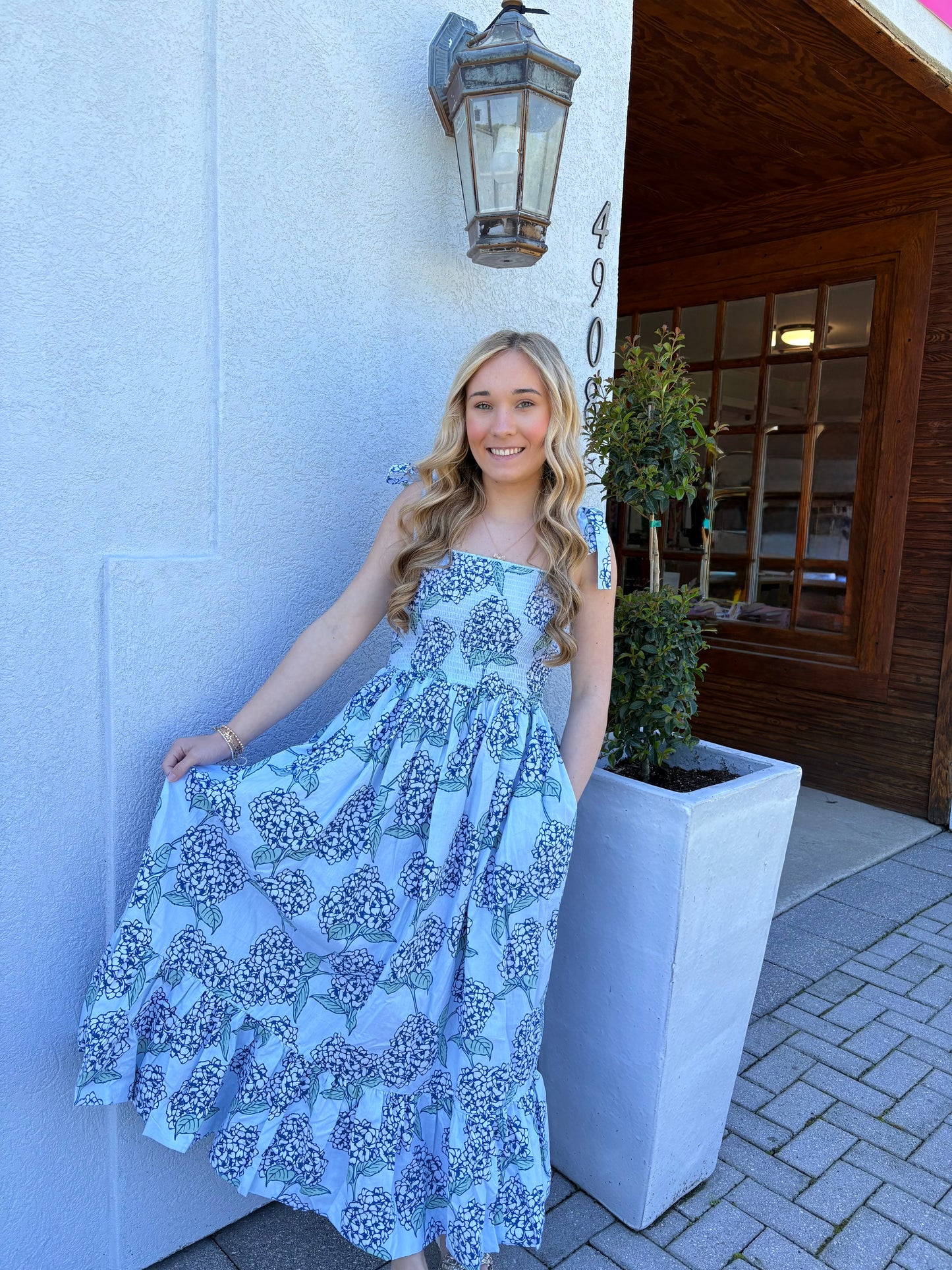 Magnolia Blue Dress