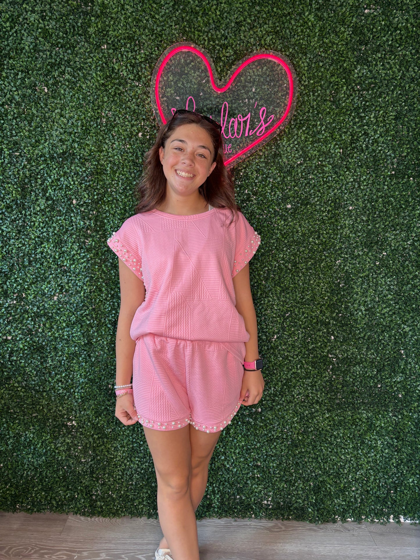 Pink Pearl Set (shorts)