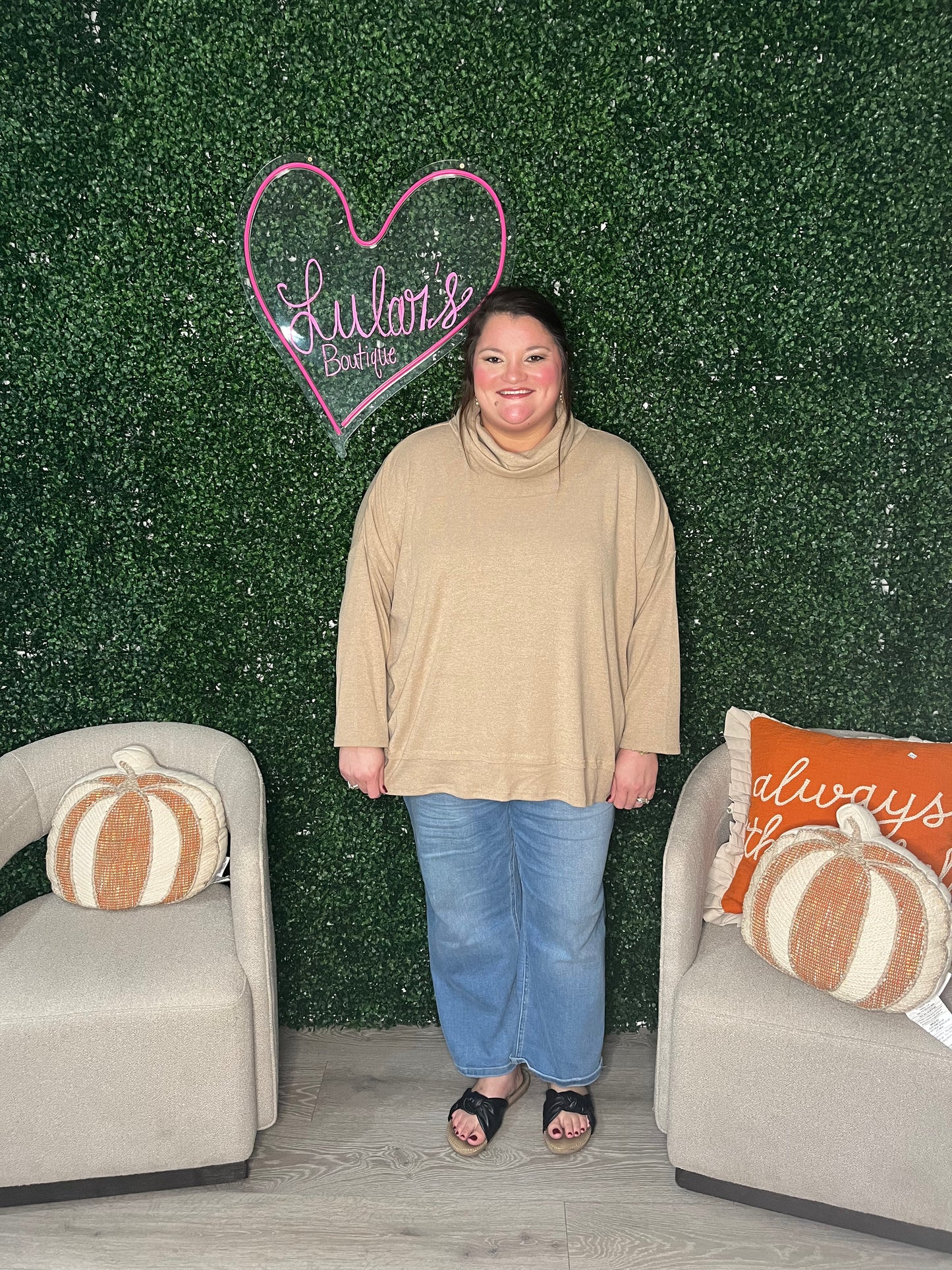 Good to Know You Turtle Neck Sweater