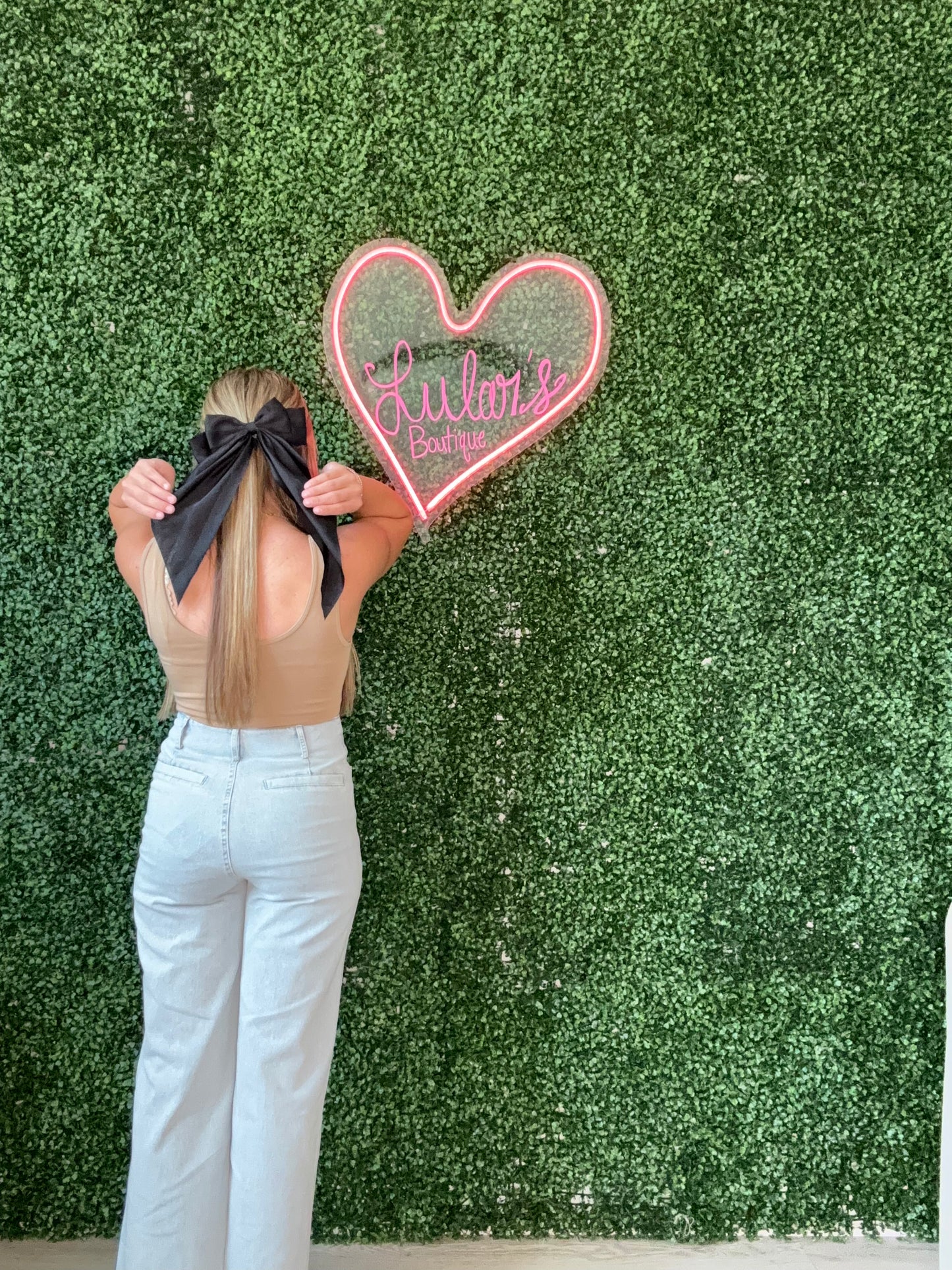 Entro straight leg light wash jeans