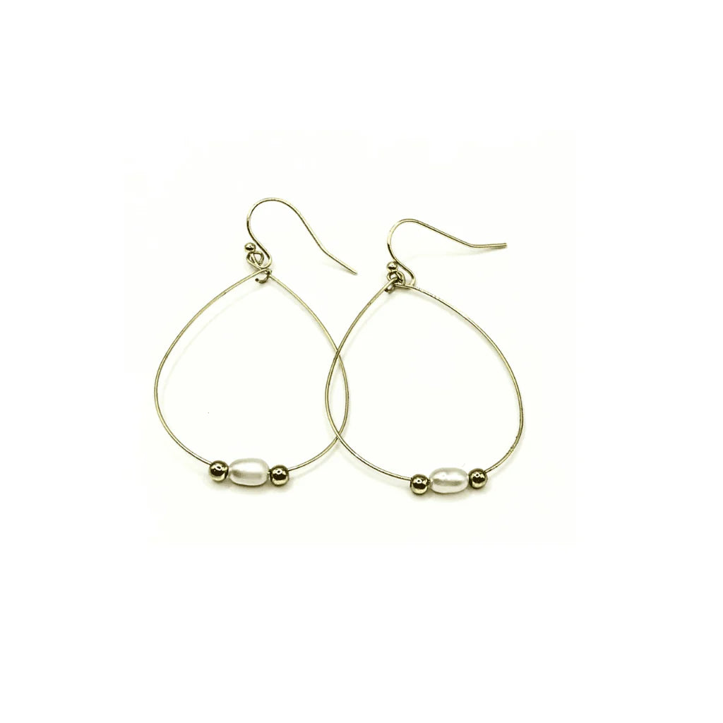 Erin Gray- Aster Dainty Rice Pearls & 14k Gold Filled Beads