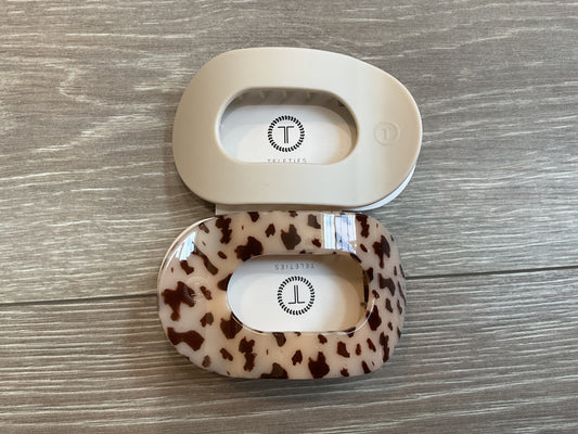 Teleties Large Flat Round Clip