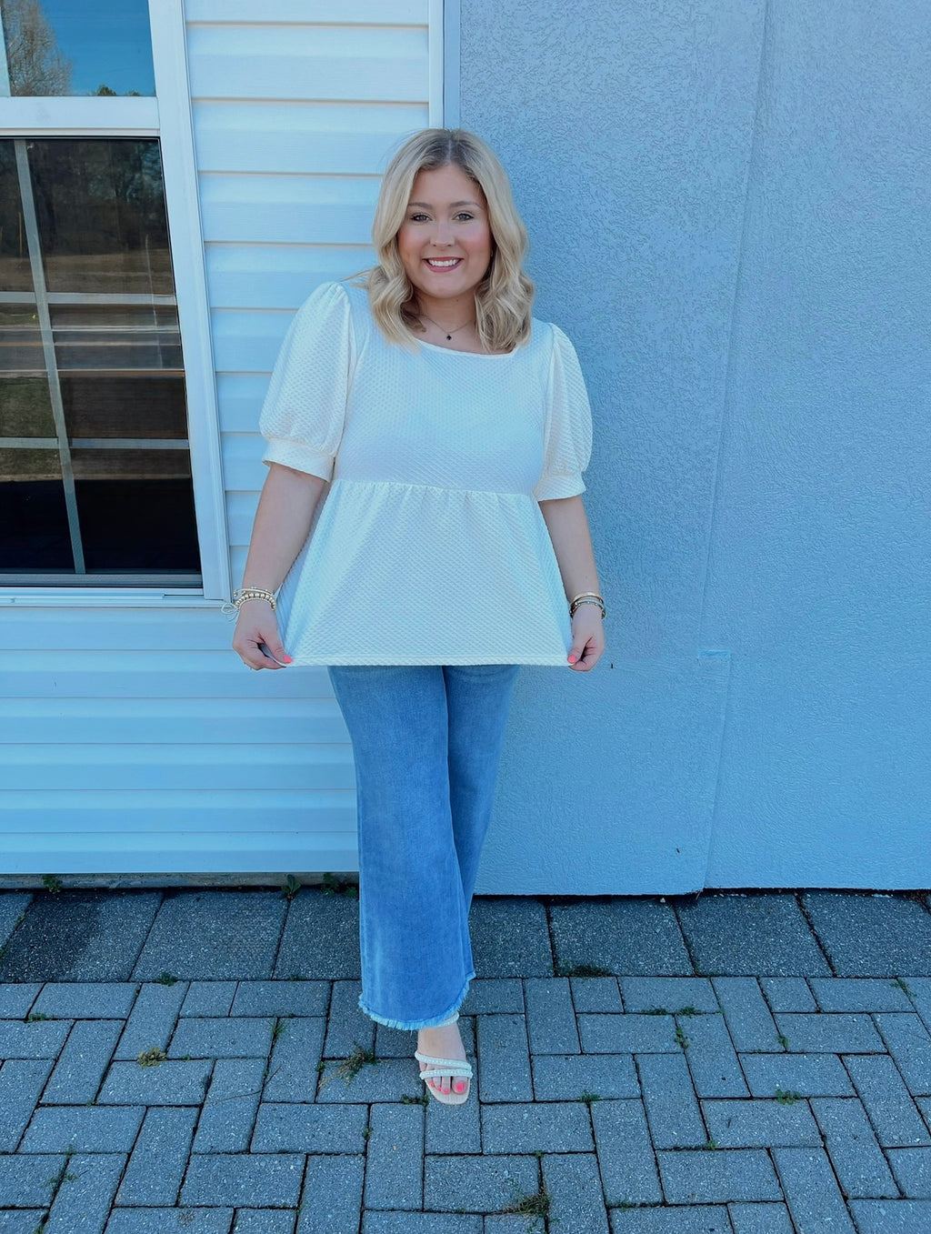 Ivory Bliss Blouse