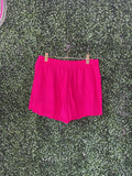 Pink scallop linen short
