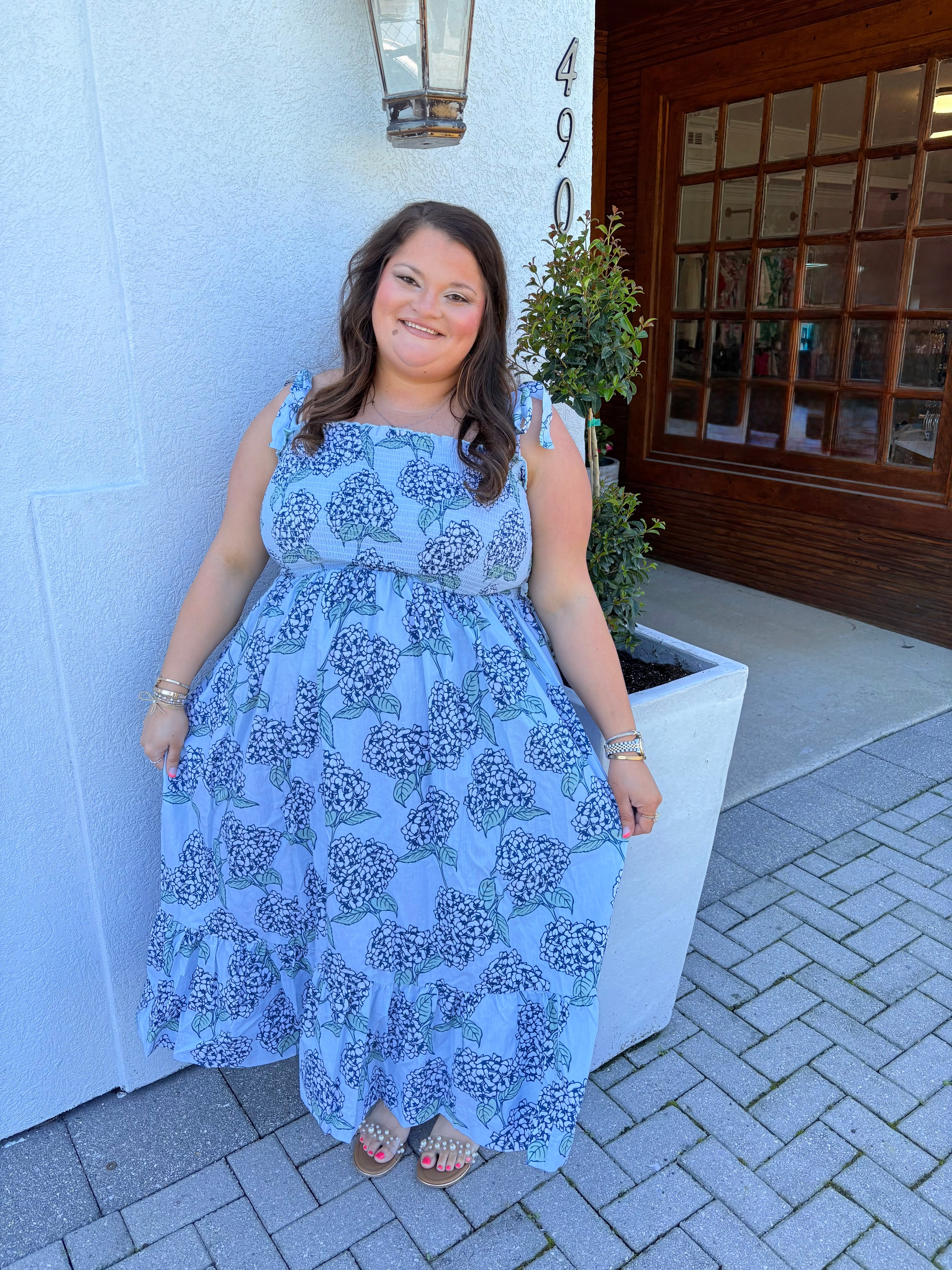 Magnolia Blue Dress – Lular's Boutique
