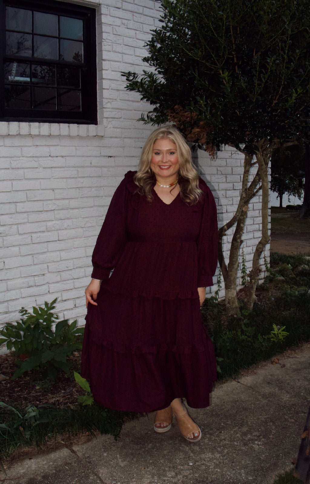 Plum Sunday Dress