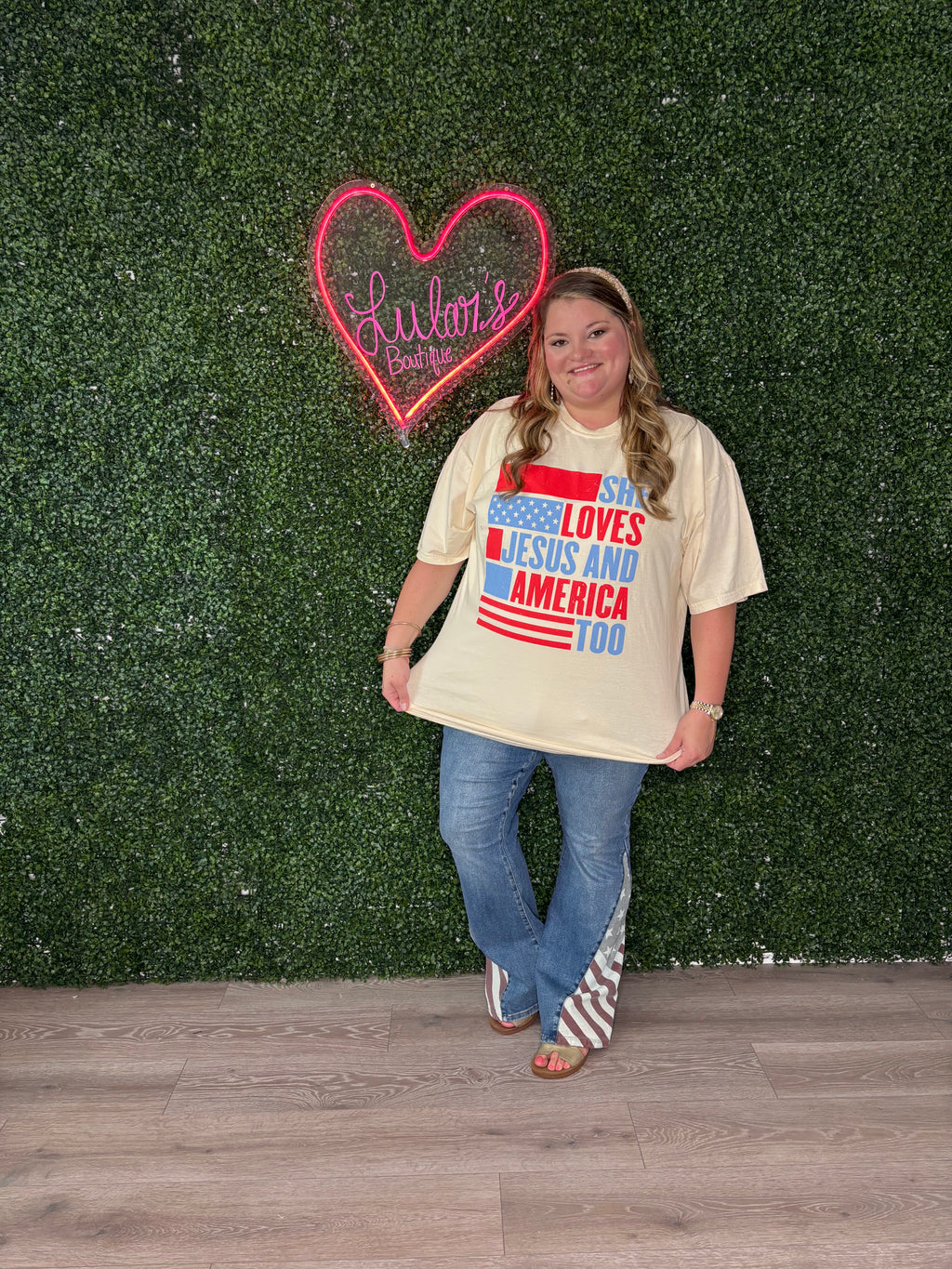 JB HW America Flag Flare