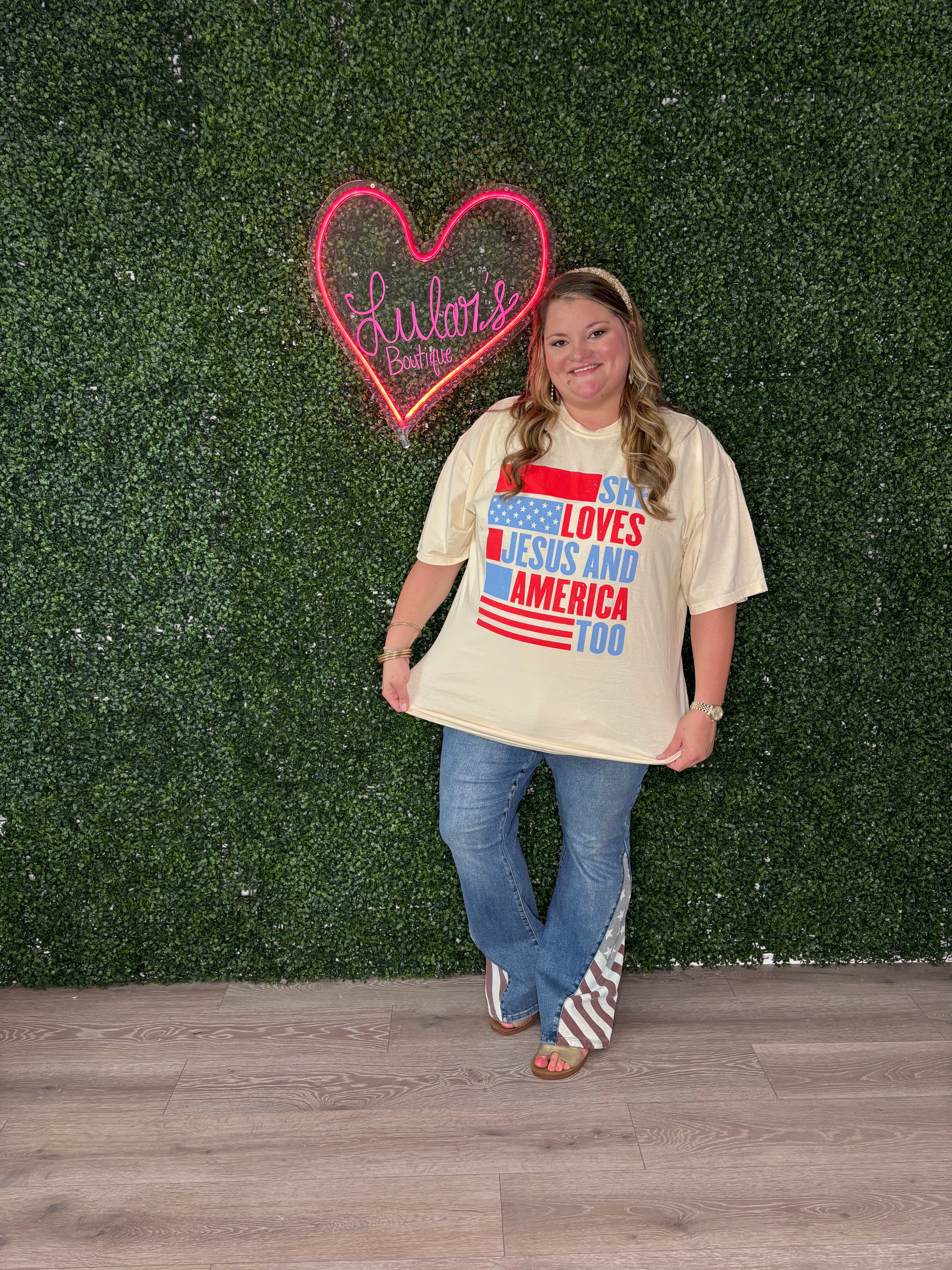 JB HW America Flag Flare