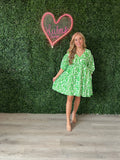 Clover Green Dress