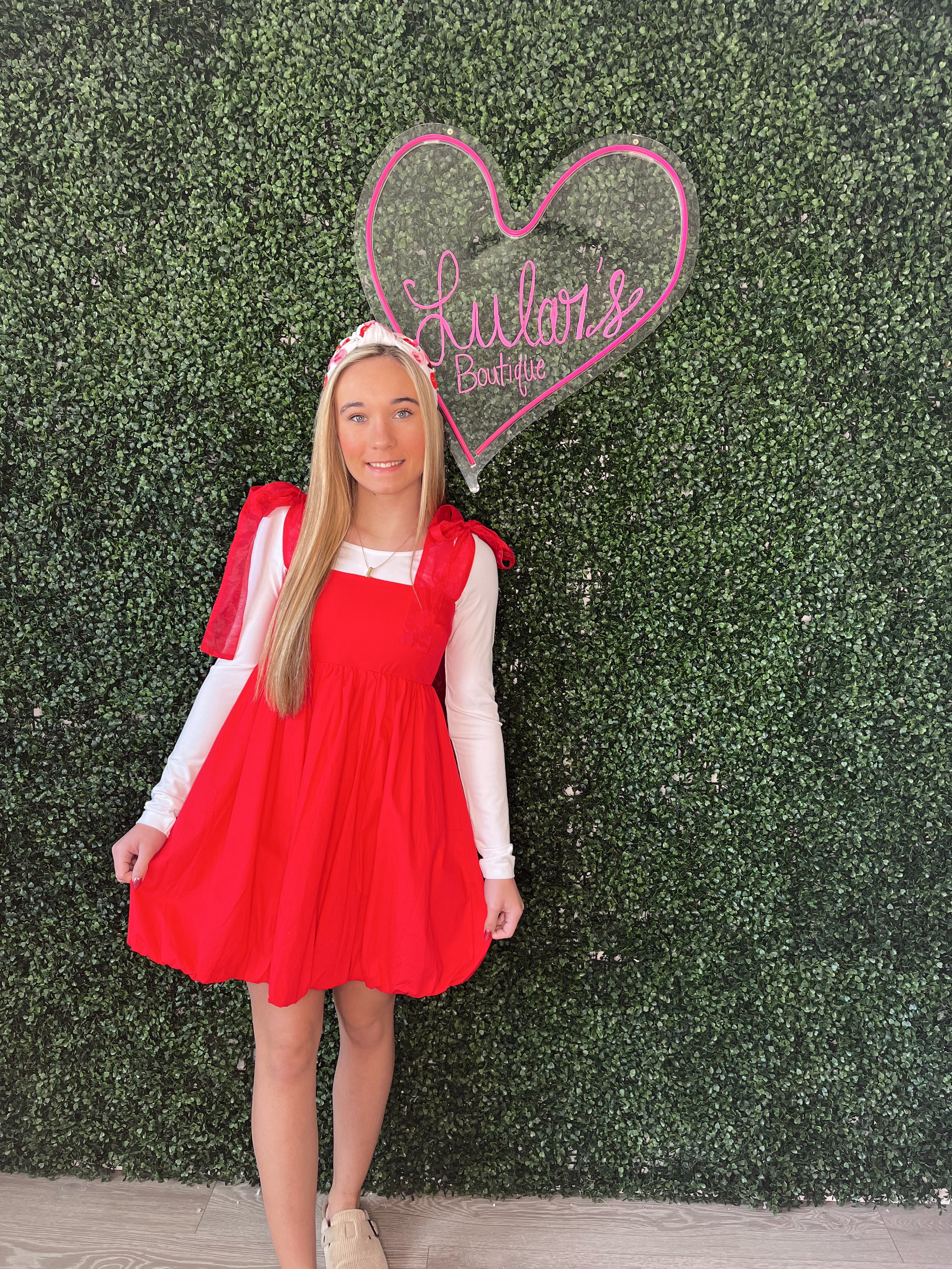 Ruby red Dress