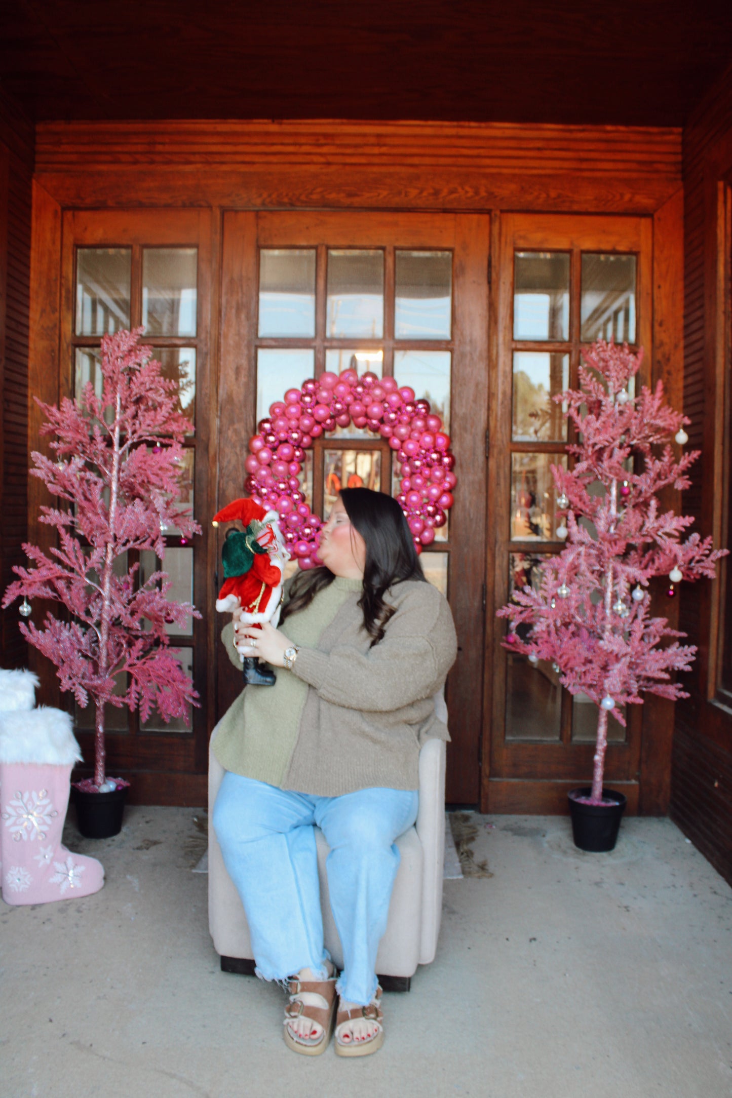 Winter Trees Sweater