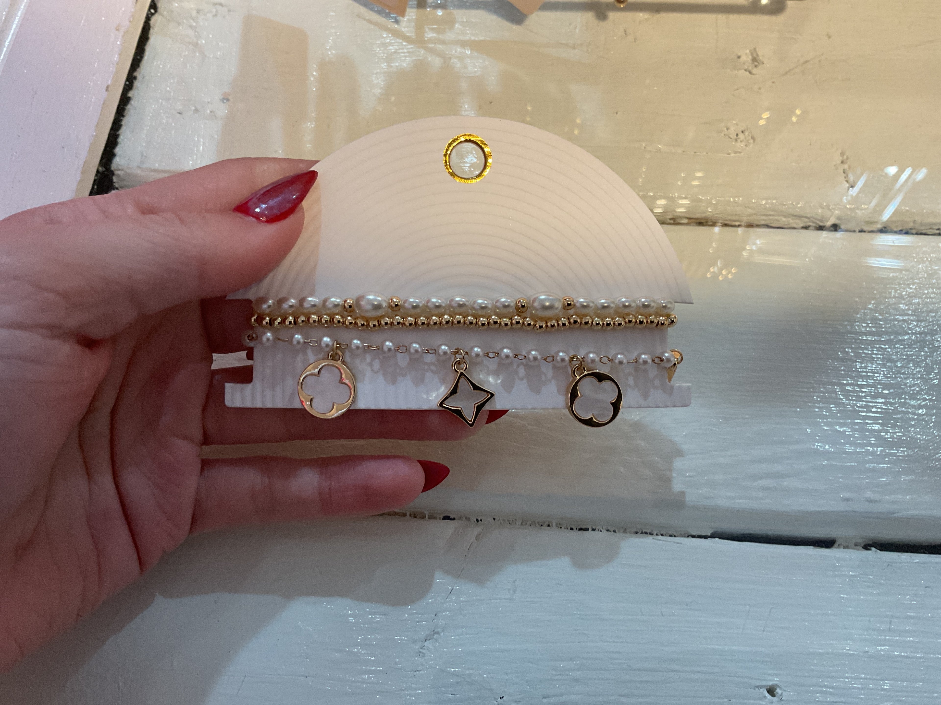 Clover & Diamond Pearls