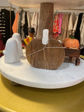 Pumpkin coasters