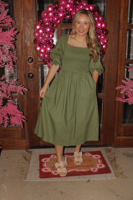 Darling Green Dress