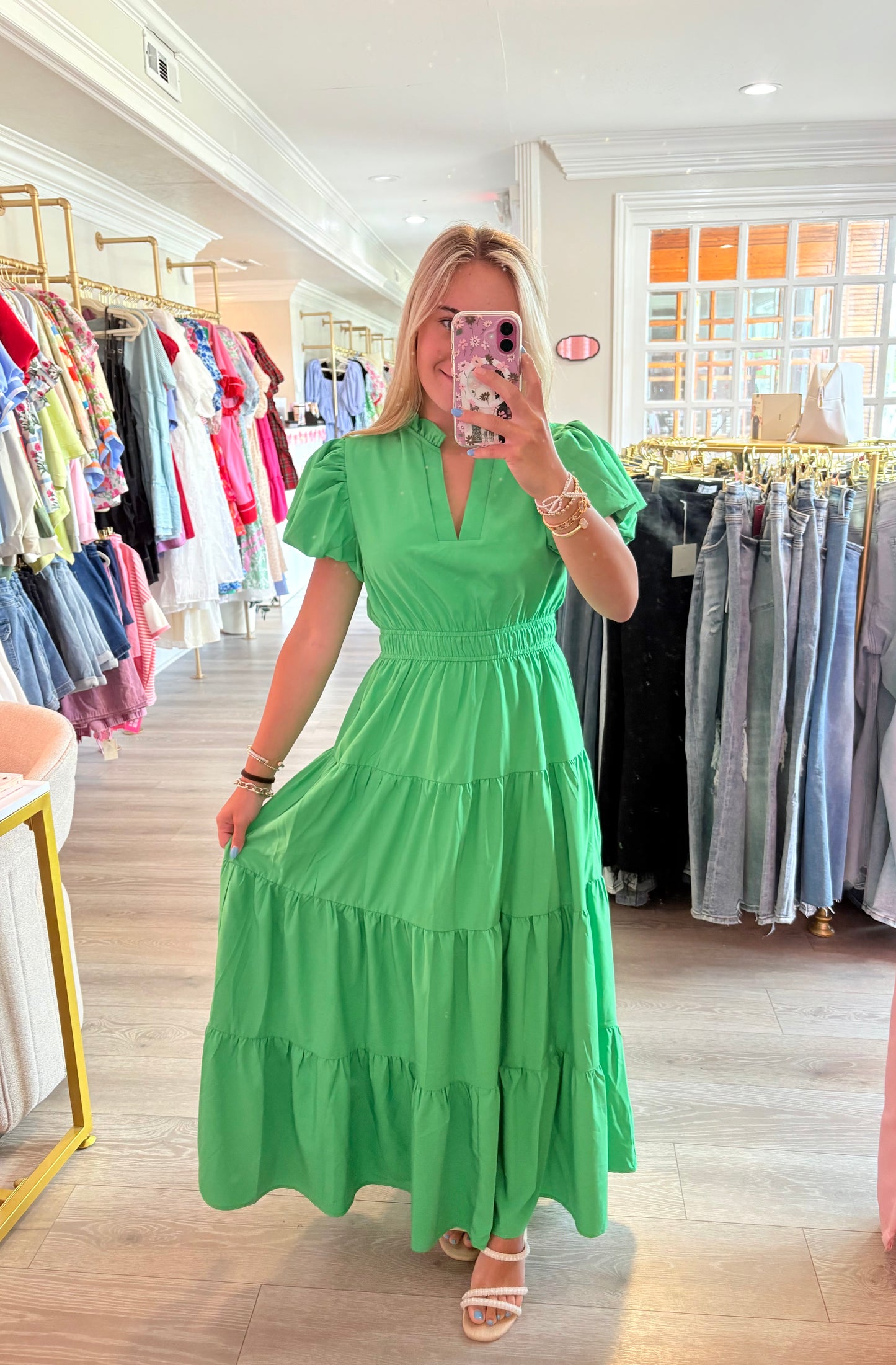 Days That End With Margaritas Green Dress