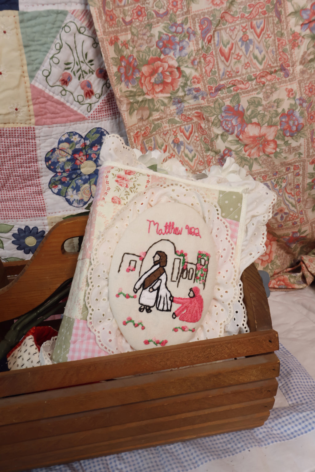Quilted Bible Cover