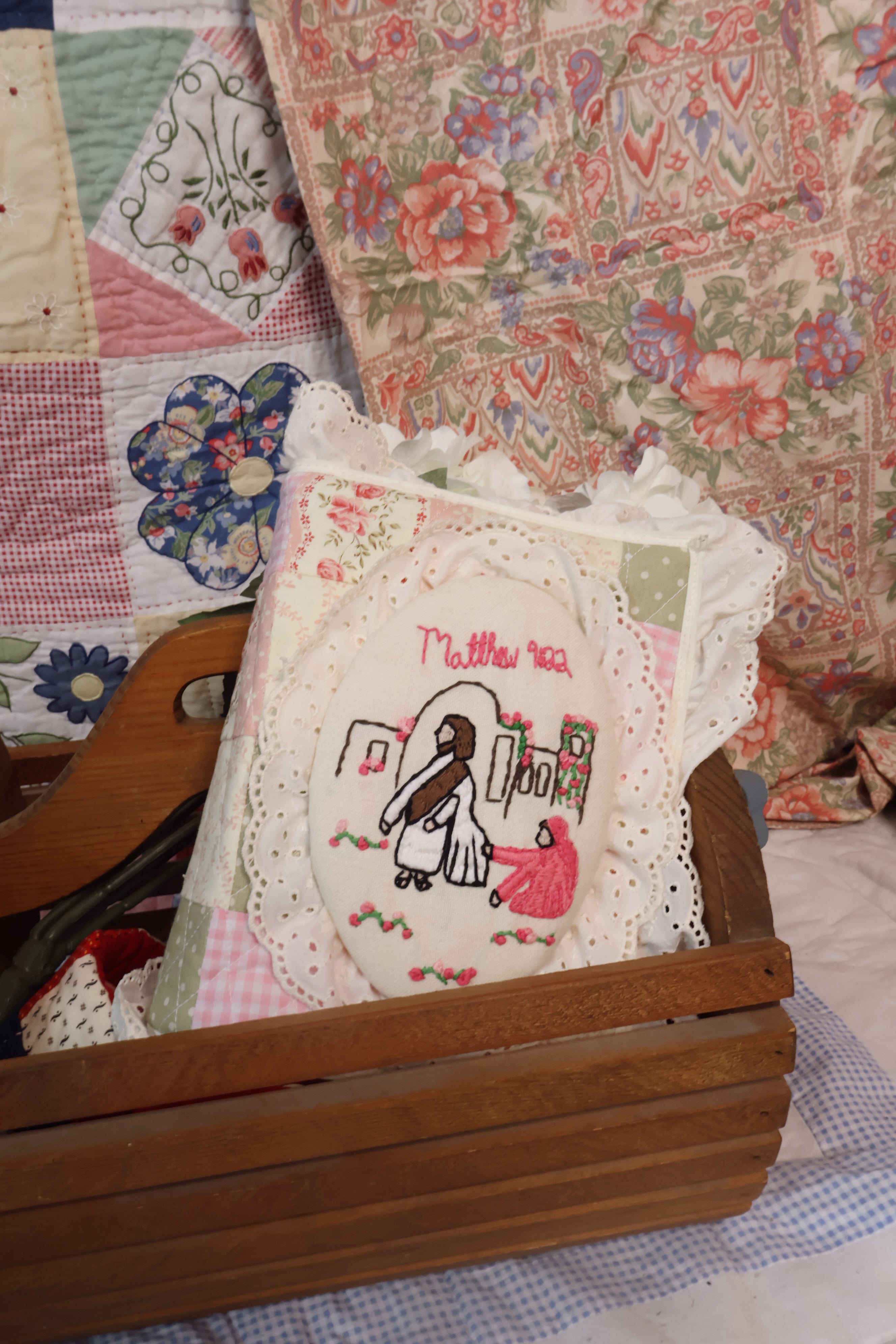 Quilted Bible Cover