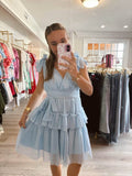 Misty Blue Dress