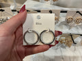 Silver Hoops