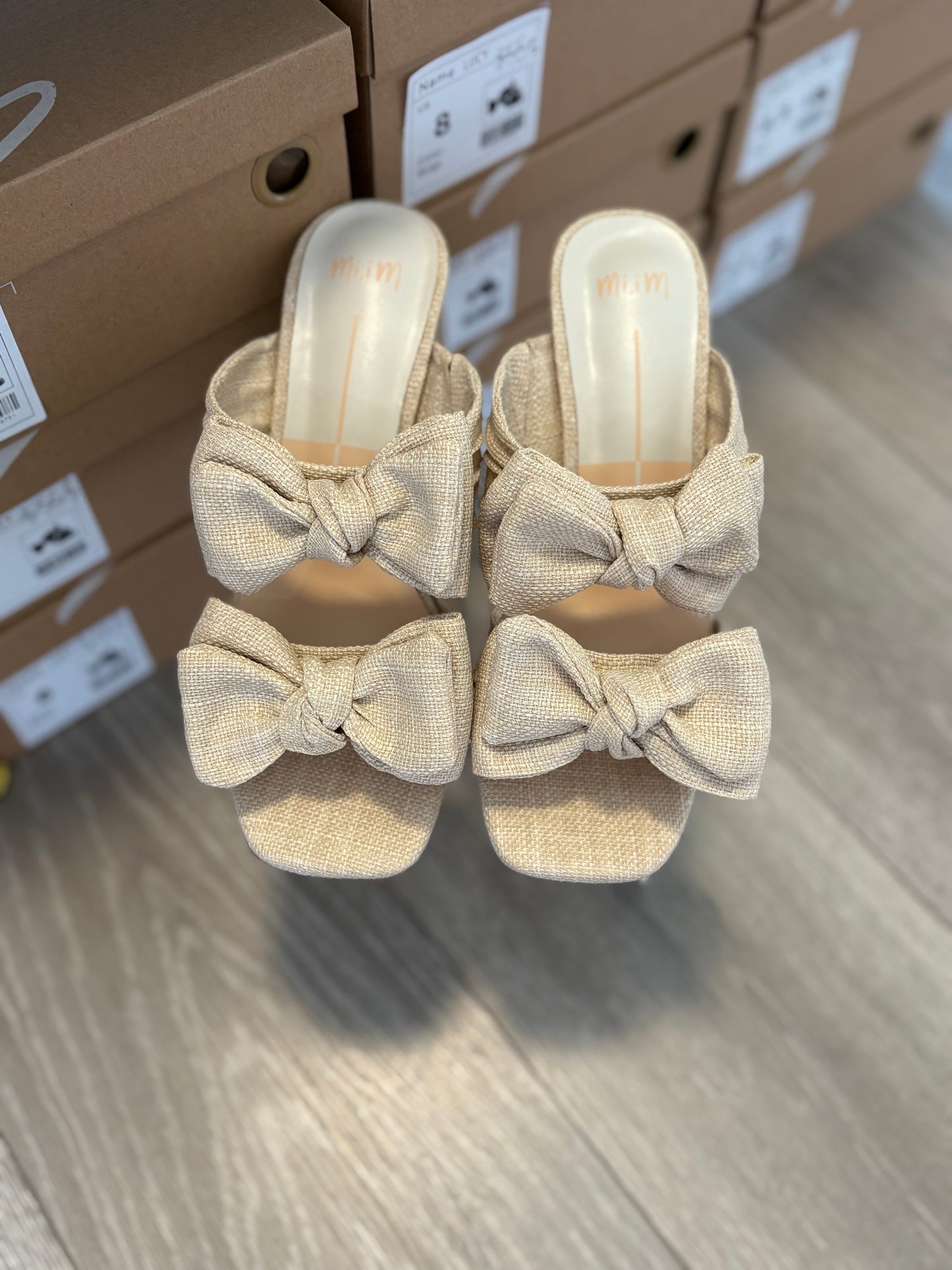 Lucy Bow Heels