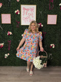 Blue Skies & Blossoms Dress