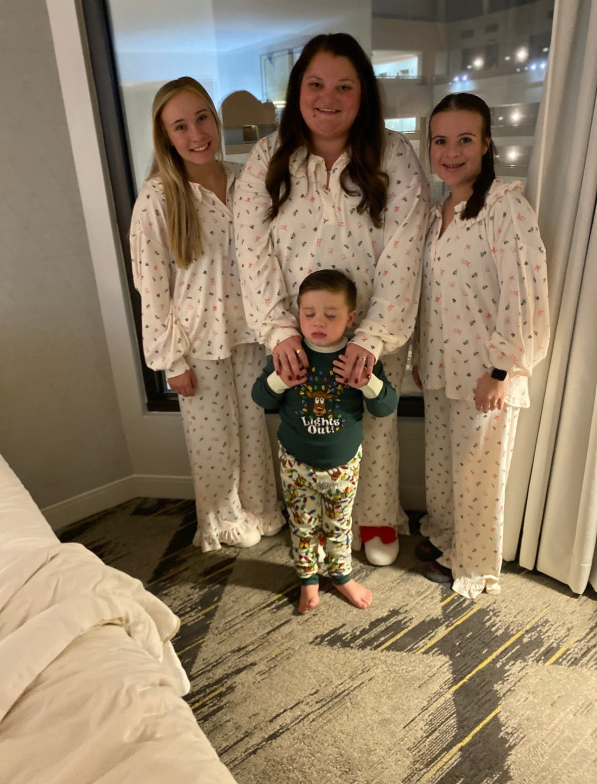 Merry & Bright Bows Pajamas