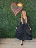 Black Silky Dress