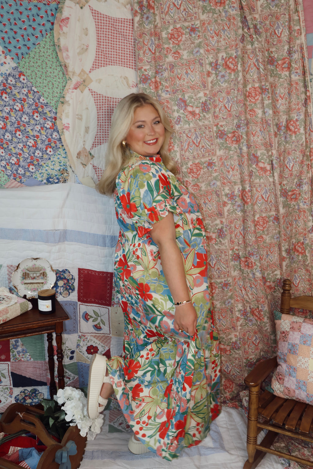 Tropical Summer Dress