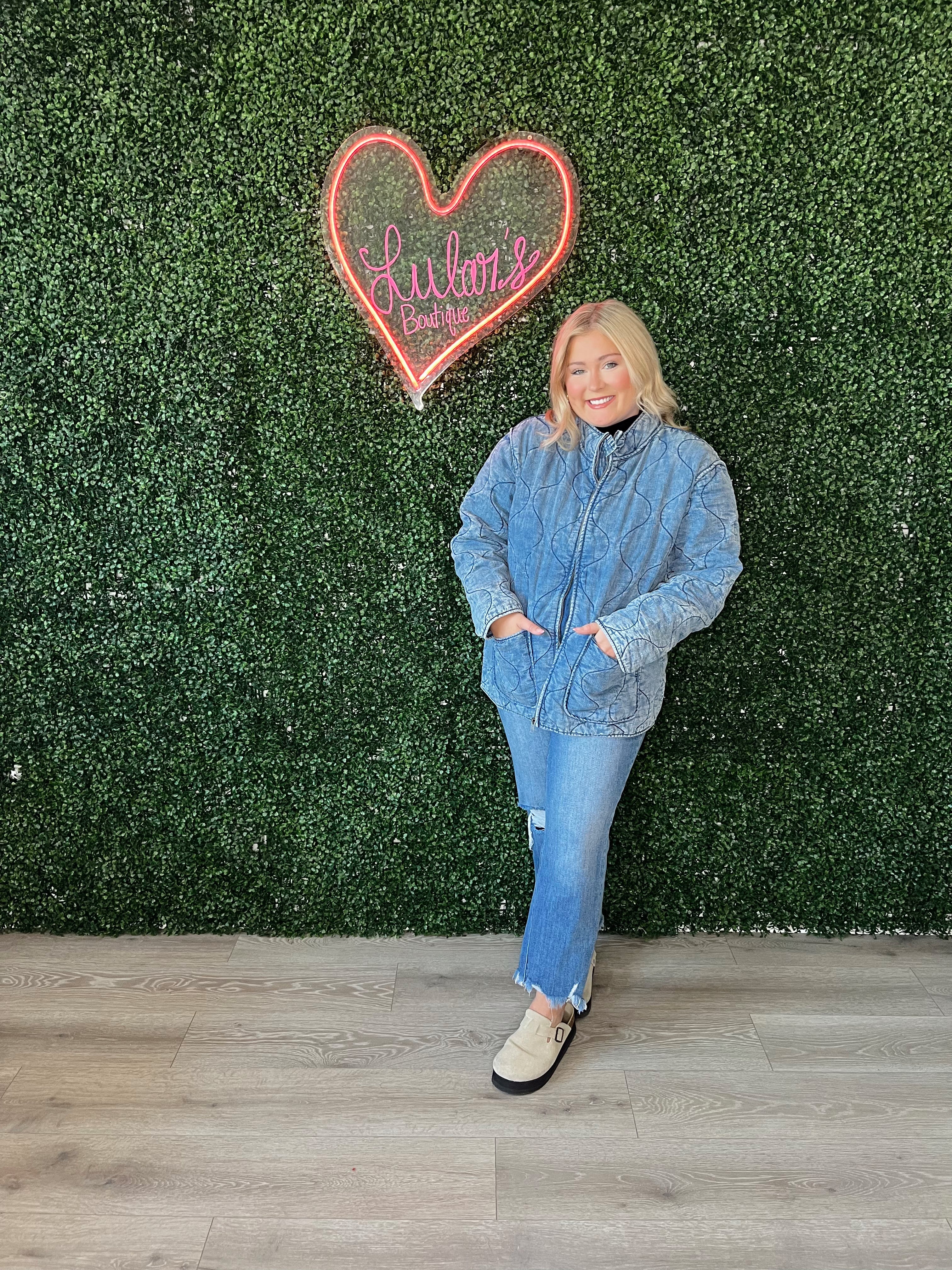 The Denim Daisy Jacket
