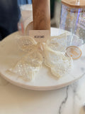 Sheer White Bow