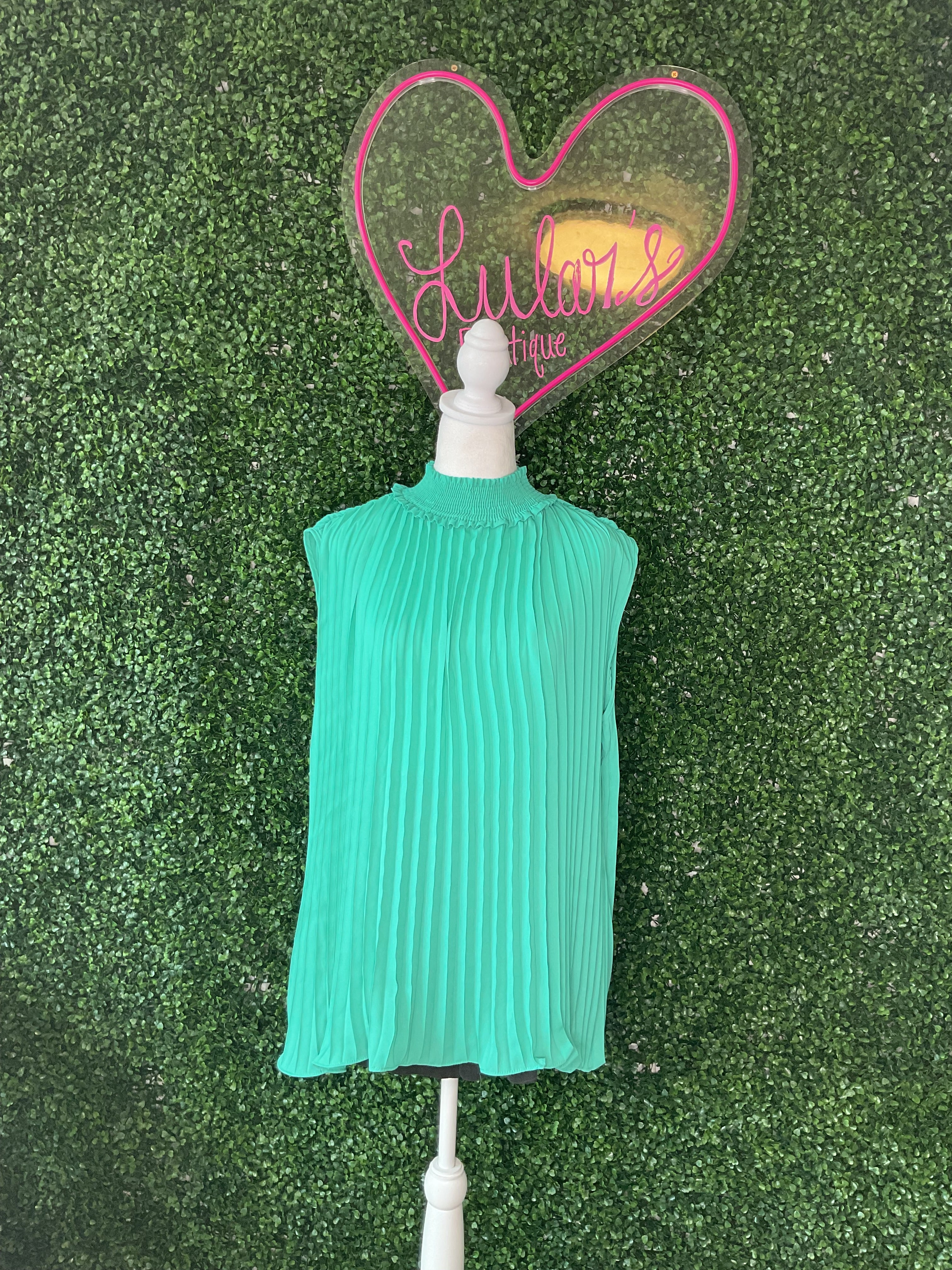 Go Where You Go Green Top