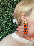 Trick & Treat Candy Corn Earrings