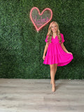 Beauty in Distress Pink Dress
