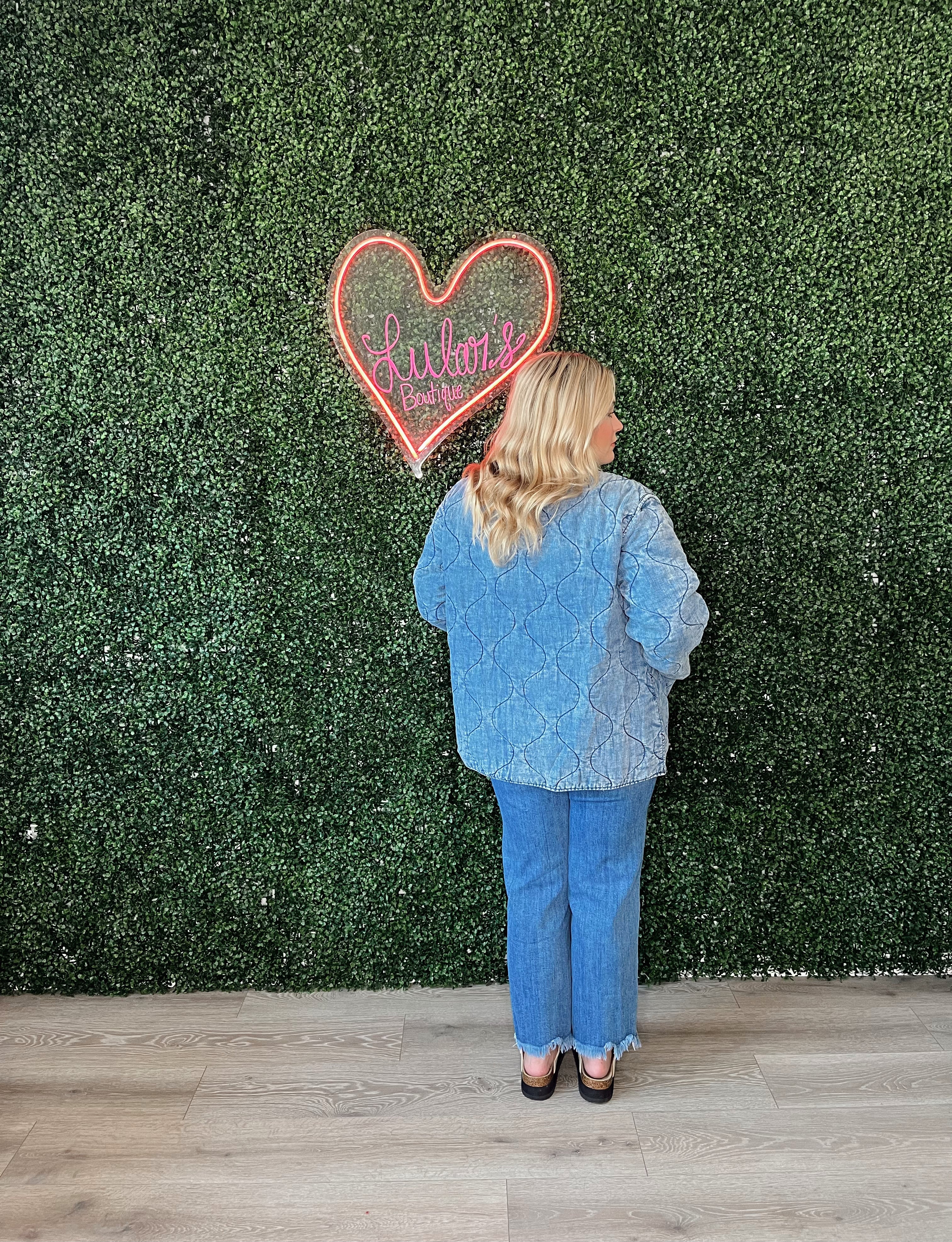 The Denim Daisy Jacket