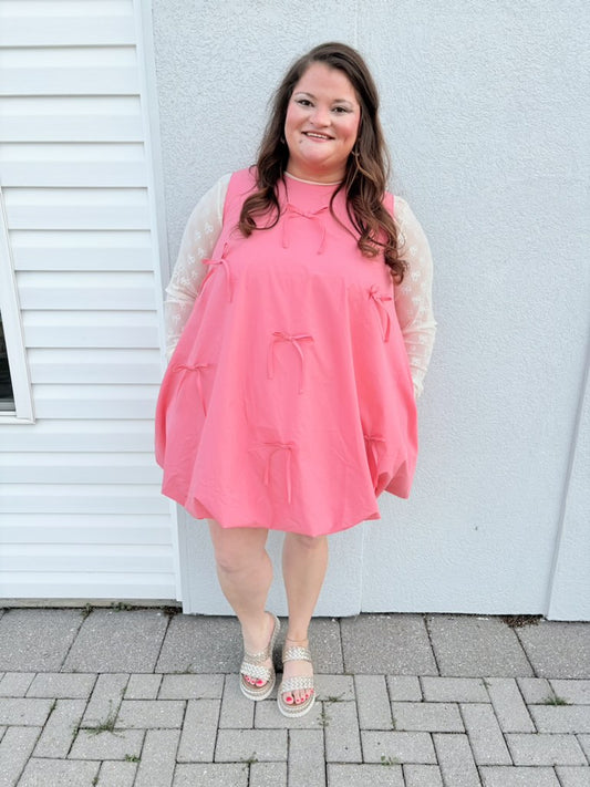 Blushing Bows Dress