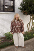 The Pecan Pie Blouse
