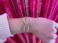 Roped Bow Bracelet