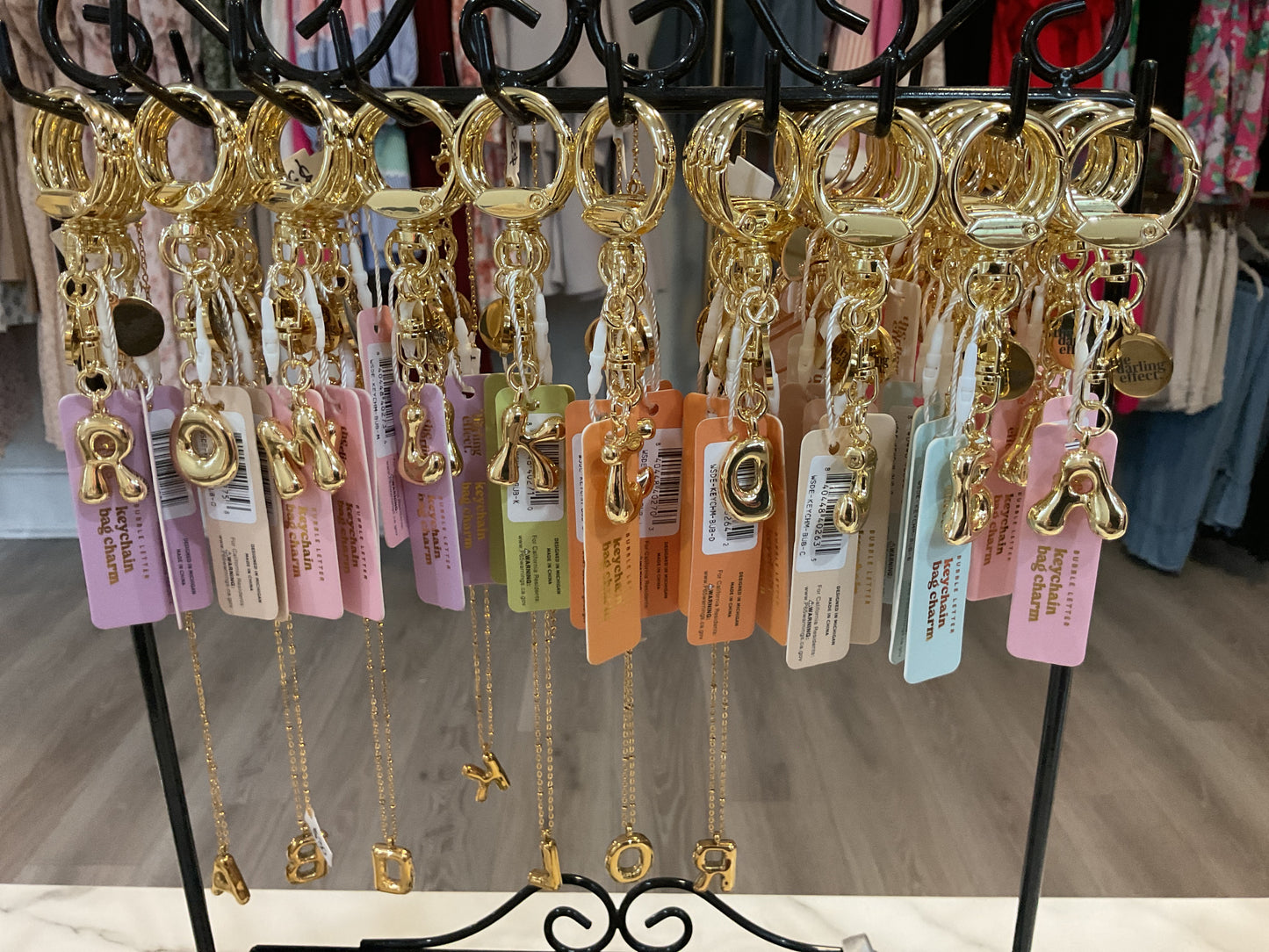 Bubble Keychain Bag Charm