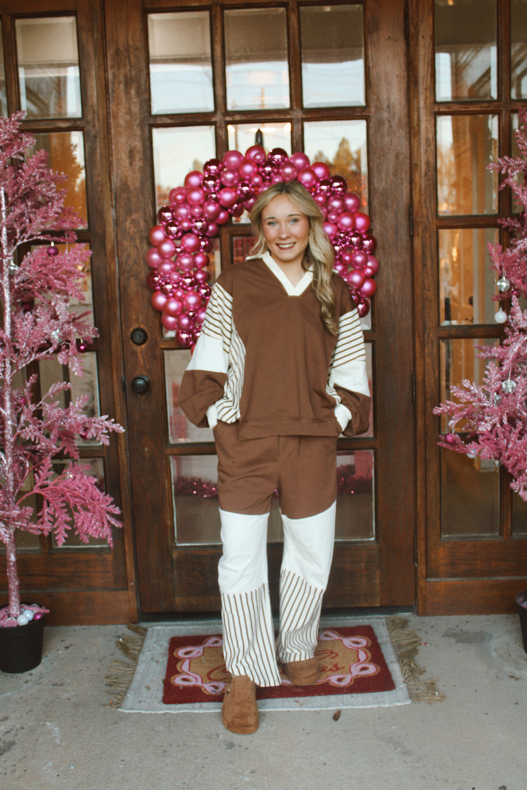 Stripes of Winter Set