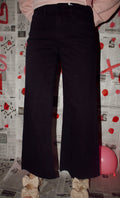Black Vervet Jeans